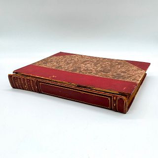 Antique Leatherbound Book, Some British Ballads