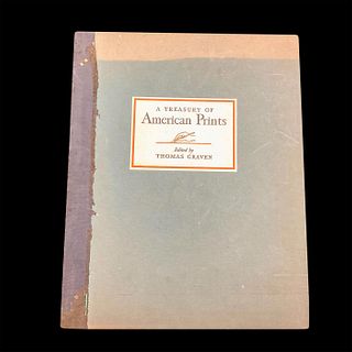 A Treasury of American Prints First Edition Hardcover Book