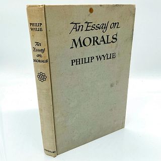 An Essay on Morals First Edition Hardcover Book
