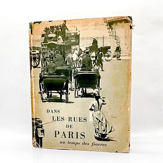 Dans Les Rues De Paris Au Temps Des Fiacres Hardcover Book