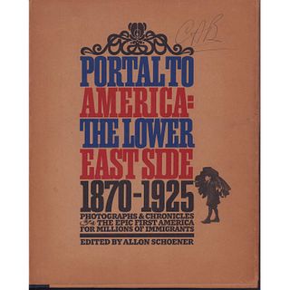Portalto Americca, The Lower East Side Hardcover Book