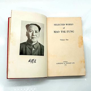 Selected Works of Mao Tse-Tung Vol.1 Hardcover Book