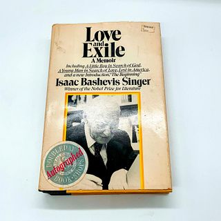 Signed Hardcover Book: Love and Exile, A Memoir