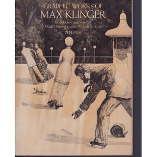 Art, Graphic Works of Max Klinger Paperback Book