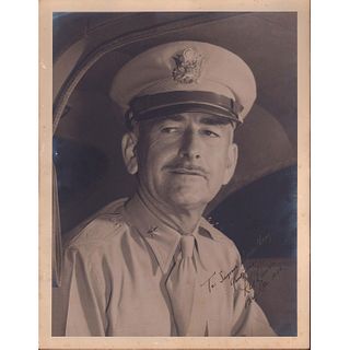 Vintage Portrait of WWII Airforce Brigadier General