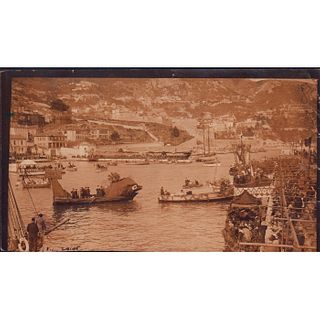 Vintage French Photo, Naval Battle of Flowers