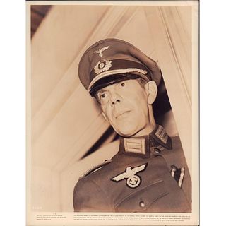 Vintage Vitagraph Advertising Photo, German Colonel