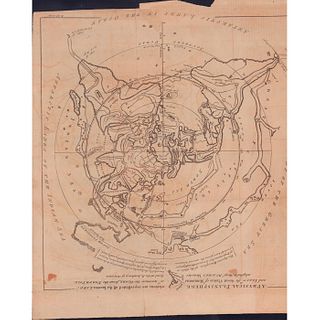 Philippe Bunche (French 1773) A Physical Planisphere Map