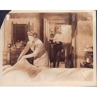 Original Monochrome Photograph, At Home