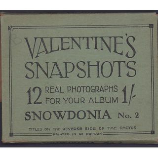 Antique Valentine's Snapshots Trading Card Set, Snowdonia