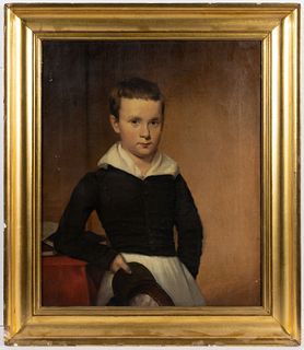 HENRY WILLARD (MASSACHUSETTS, 1800-1857) PORTRAIT OF A BOY