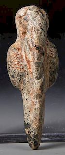 Taino Elongated Bird Cemi (1000-1500 CE)