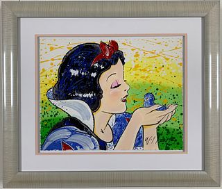 David Willardson - A Fine Feathered Friend - Framed Limited Disney Serigraph on Paper