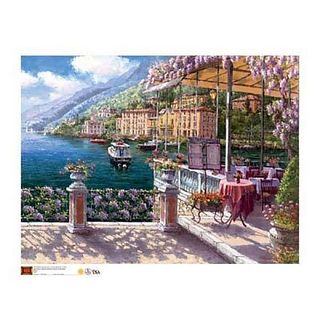 Sam Park - La Terrazza Beuagio - Limited Edition Giclee on Canvas