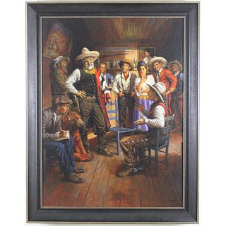 Andy Thomas - "Judge Roy Bean and His Court"