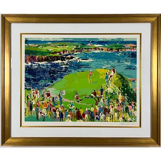 LeRoy Neiman - "16th At Cypress" - Framed Limited Edition Serigraph