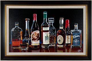 Thomas Stiltz - "Whiskey and Rye" - Framed Limted Edition Giclee on Canvas