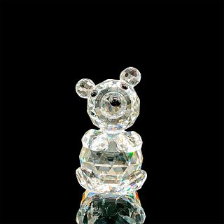 Swarovski Silver Crystal Figurine, Mini Bear