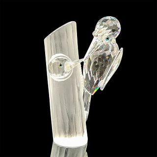 Swarovski SCS Crystal Figurine, Woodpeckers