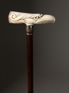 Antique Eagle's Head Cane, 19th Century