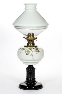PATENTED C. ULFIG OPAQUE GLASS KEROSENE COMPOSITE STAND LAMP
