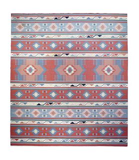 NO RESERVE -   Vintage Turkish Kilim Rug 9’1” x 12’3” (2.77 x 3.73 M)