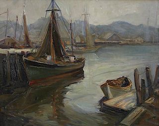 William Lester Stevens 1888 - 1969 | Gloucester Docks