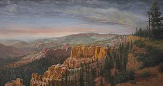 Richard Iams b. 1950 | Canyon Landscape
