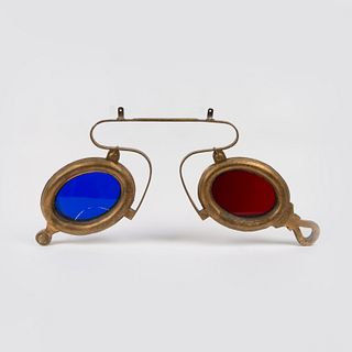 Antique Optician's Spectacles Hanging Trade Sign