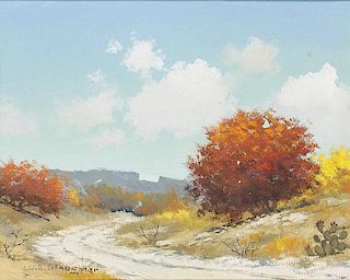 William A. Slaughter 1923 - 2004 AAA, CAA, NAWA, NWR | Autumn Landscape