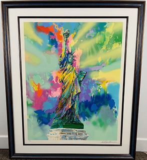 LeRoy Neiman - Lady Liberty - Framed Limited Edition Serigraph on Paper