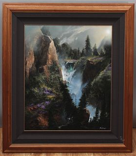 Dale Terbush - "When Love Calls Your Name" - Framed, Original Acrylic Painting on Canvass