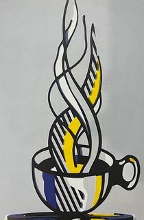 Roy Lichtenstein "Coffee" Print.