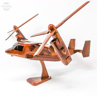 V22 Osprey Wooden Scale Helicoper/Plane Desk Display