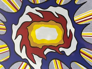 Roy Lichtenstein "Explosion" Print.
