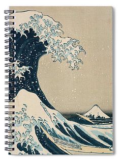 Katsushika Hokusai "Great Wave" Notebook