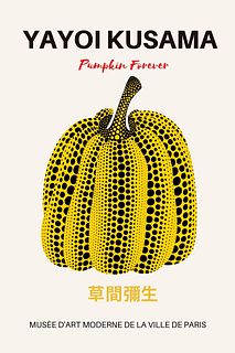 Yayoi Kusama "Pumpkin Forever" Offset Lithograph
