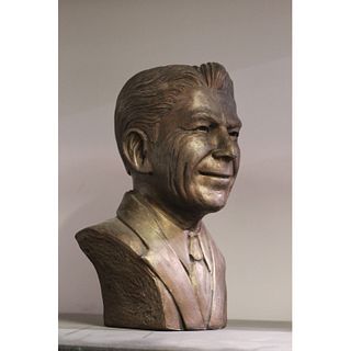 Ronald Reagan Bronze Bust