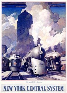New York Central System Canvas Print