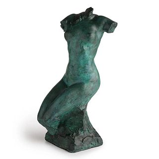 Paul Wayland Bartlett "Seated Torso of a Woman, 1895" Sculpture