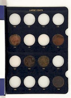 Lot of 46: Large Cents.