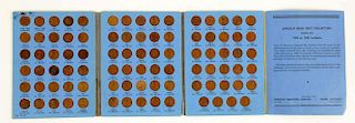 Lincoln Head Cent Collection.