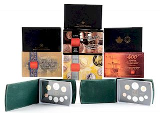 Lot Of 7: Canadian Proof Sets.