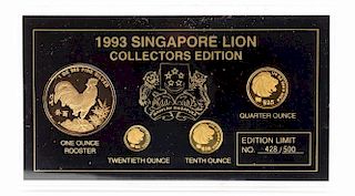 1993 Singapore Lion Collectors Edition.