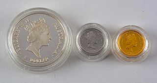 1992 Australian Precious Metal Coins.