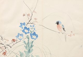 Vintage Japanese Watercolor