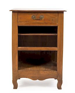 A Continental Console Cabinet Height 34 1/2 x width 23 3/4 x depth 15 3/8 inches.