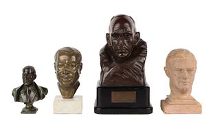 Four Portrait Busts of Men