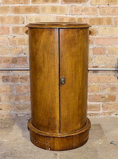 * A Georgian Style Pedestal Cabinet. Height 28 inches.