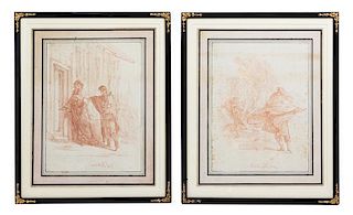 * Artist Unknown, (Probably 19th century), Studies (two works)